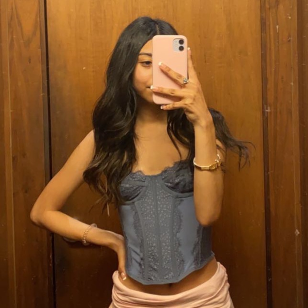 UO modern love corset